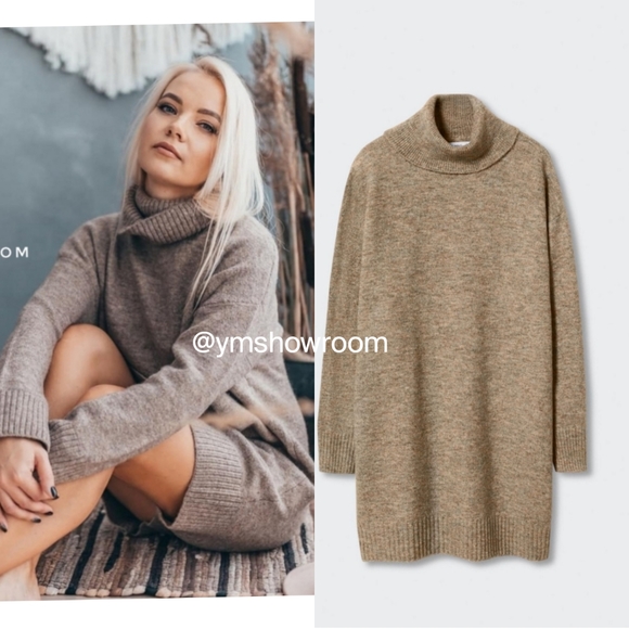 MANGO Sweater dress - Picture 1 of 6